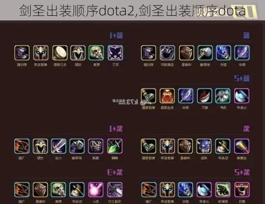 Dota剑圣出装攻略：六神装解析及虚空假面神装、圣剑掉落机制详解