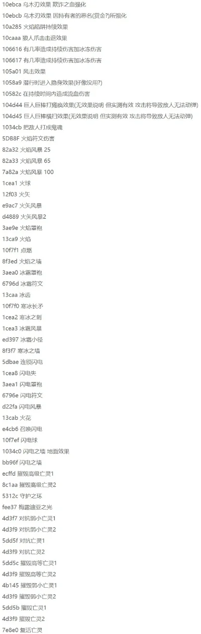 上古卷轴附魔技能代码　上古卷轴附魔技能代码大全