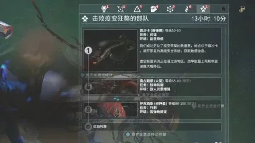 星际战甲突击任务攻略：高效完成及奖励指南