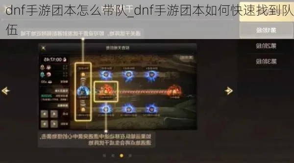 dnf地下城手游团本-团本考验协作策略